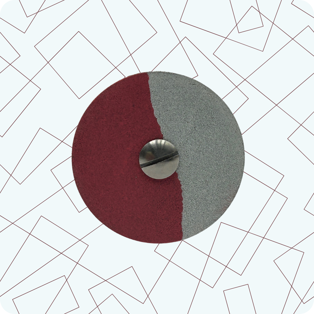 Polissoir Diamanté Bicolore Ø26 mm - Polissage Céramique