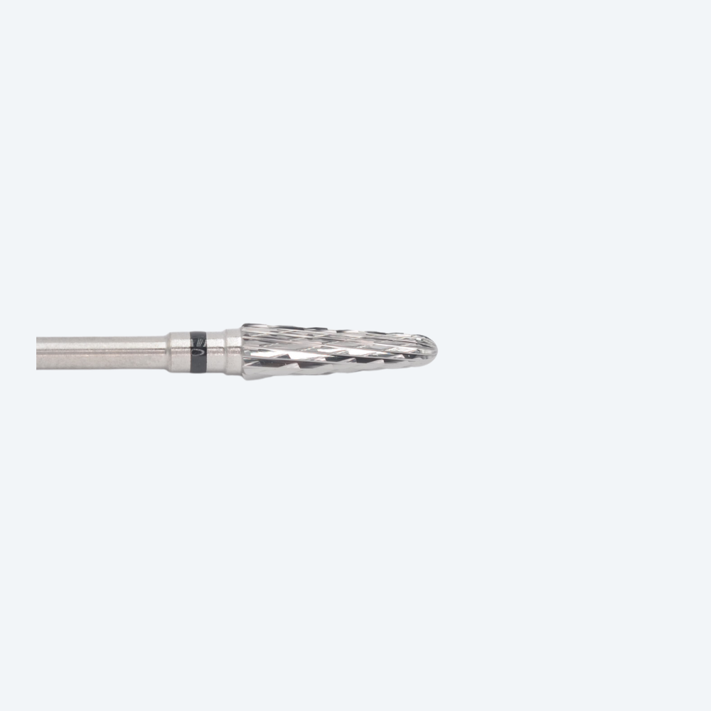 Fraise Carbure Tungstène Flamme - Hélicoïdale 13,5 mm x 4 mm