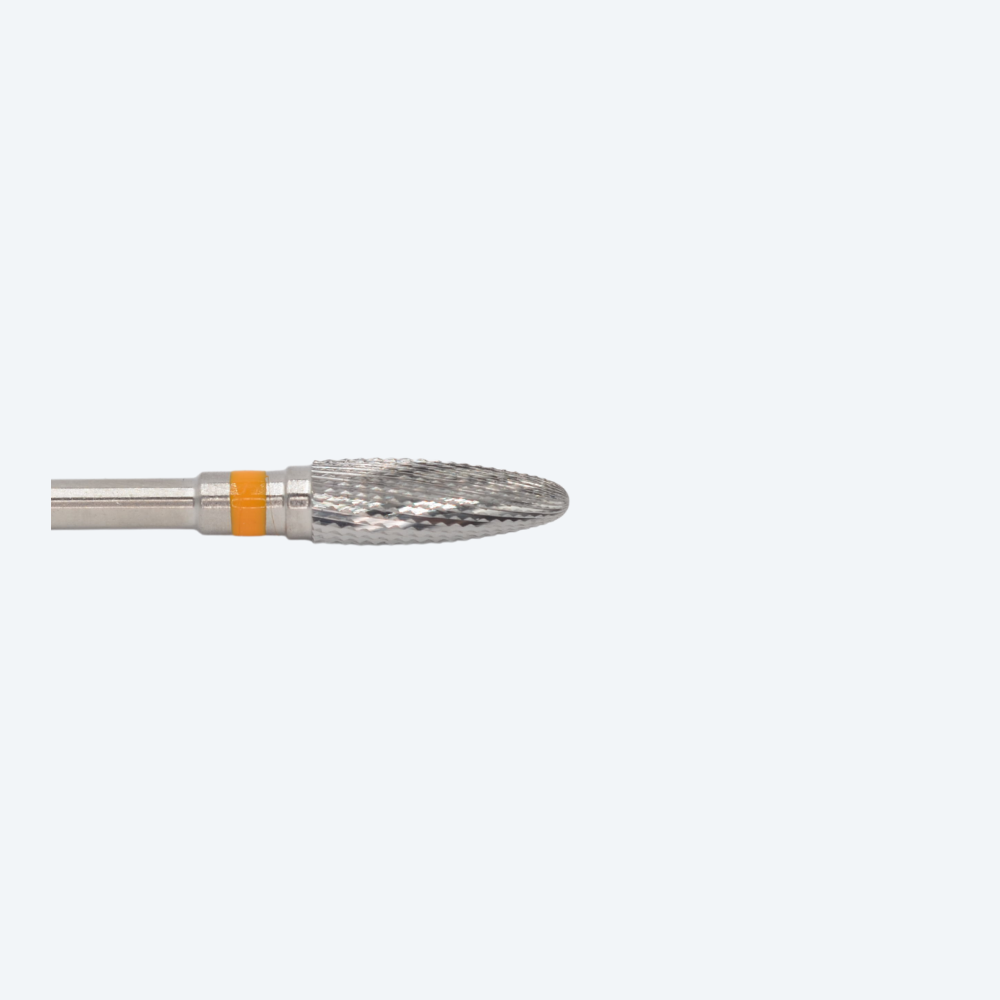 Fraise Carbure Tungstène Flamme - Fine Titane 13,5 mm x 4 mm