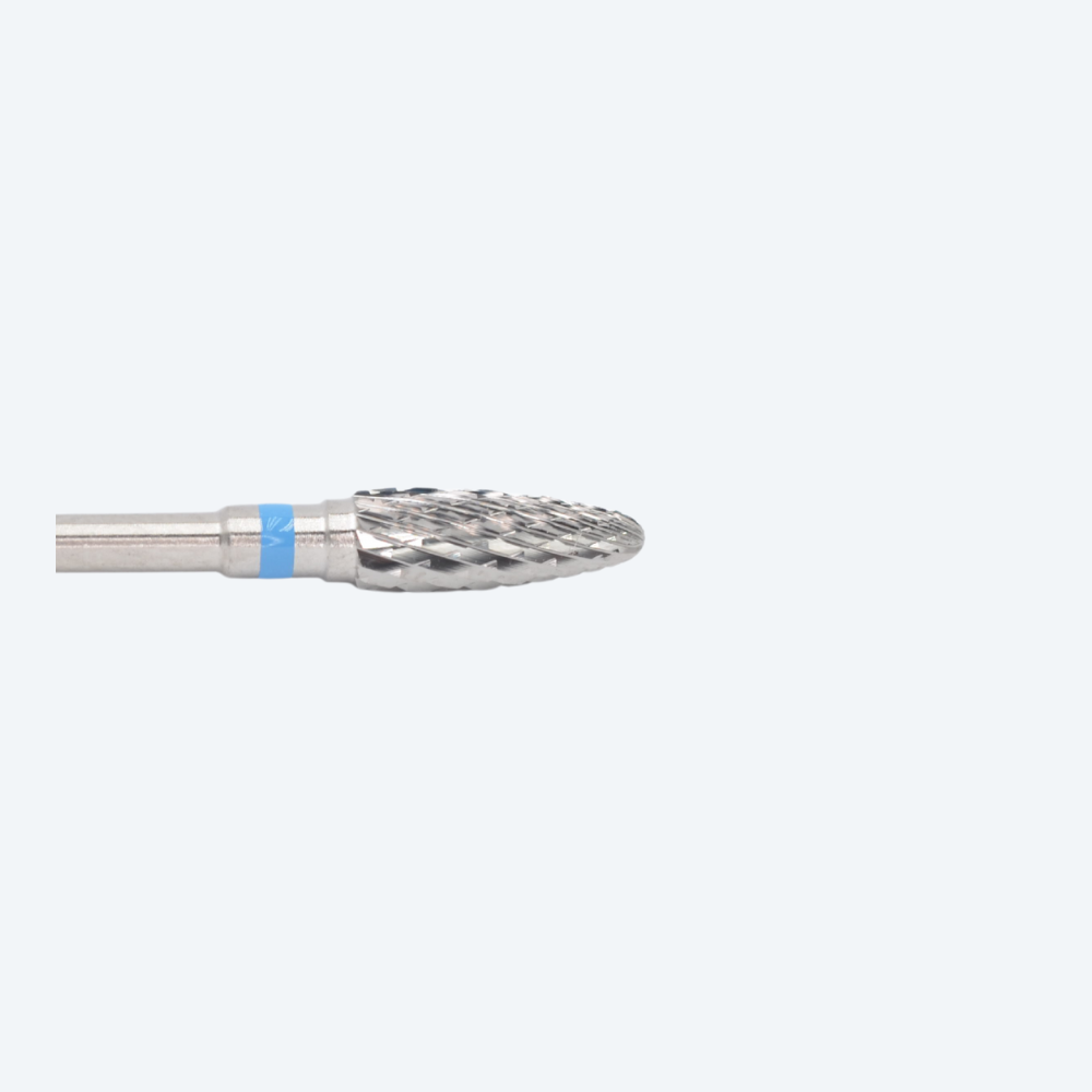 Fraise Carbure Tungstène Flamme - Fine Titane 13,5 mm x 4 mm