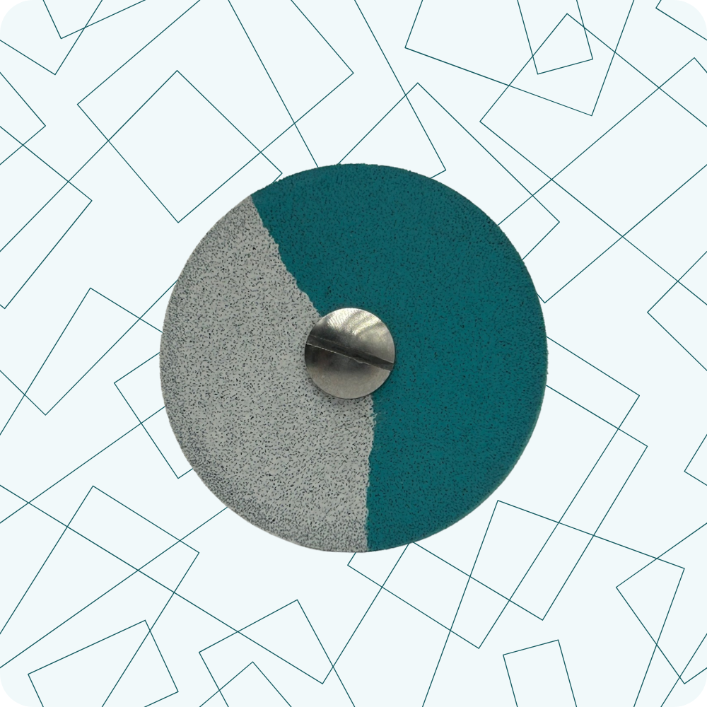 Polissoir Diamanté Bicolore Ø26 mm - Polissage Céramique