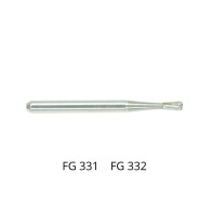 Fraise excavation poire carbure monobloc ISO 233 instrumentation rotative dentaire.