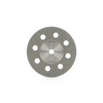 Disque diamanté dentaire perforé HP diamètre 19 mm