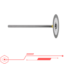 Disque diamanté Edenta : performance et précision pour prothèses.